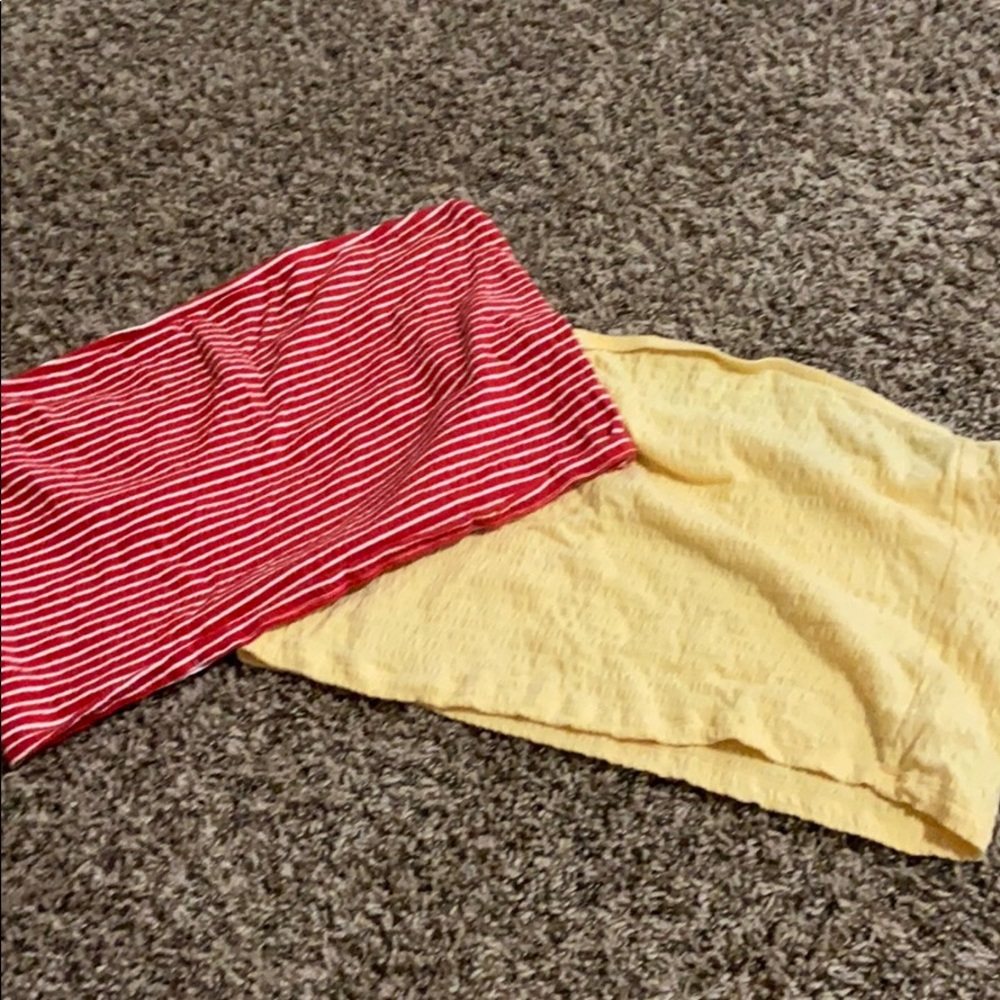 2 american eagle crop tops